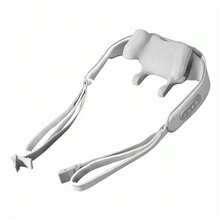 肩頸無線按摩機揉捏枕電動指壓背頸肩按摩器帶加熱汽車/家用頸背全身按摩器帶加熱 - 灰色 - 查看 2