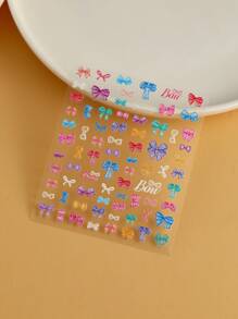 1入組5d指甲藝術貼紙 - 彩色 - 查看 3