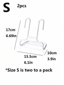 1pc White Shoe Drying Rack, Vertical Shoe Storage Organizer Stand Without Installation, Suitable For Home & Balcony - White - View 6