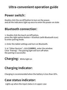 KX005 Apple Magic 键盘：iPad 键盘和保护套兼容 iPad 10、10.9 英寸、出色的打字体验、内置触控板、美式英语 - 白色 - 白色 - 查看 9