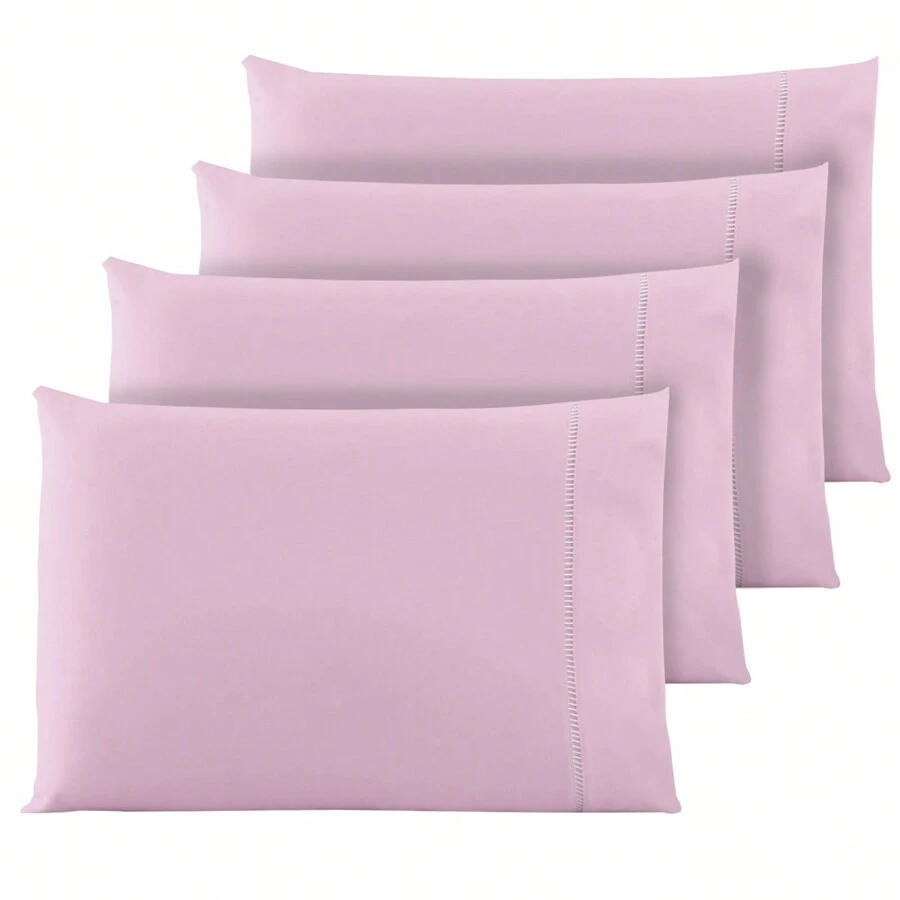 Pillowcases & Shams - Màu Hồng baby - Xem 1
