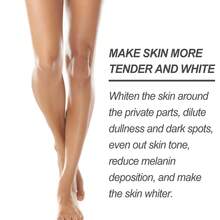 美白淡斑霜,修復腋下、肘部、膝蓋、關節的暗沉肌膚,保濕滋潤,淡化身體暗沉區域 - 白色 - 查看 9