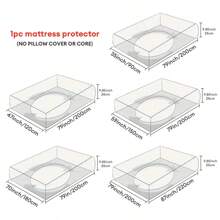 1 Pièce Drap-housse Avec Bande Élastique, Imprimé Floral De Style Campagnard, Taille De Lit Simple/double, Convient Pour Matelas Épais De 10 Pouces