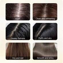 500毫升去屑+增卷香洗髮水,解決油性頭皮問題,採用活性冷萃配方,深層清潔、控油去屑,增加髮絲光澤,減少分岔 - 黃色 - 查看 7