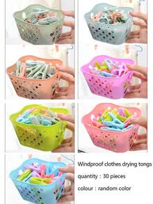 Clothes Pegs - Multicolor - View 6