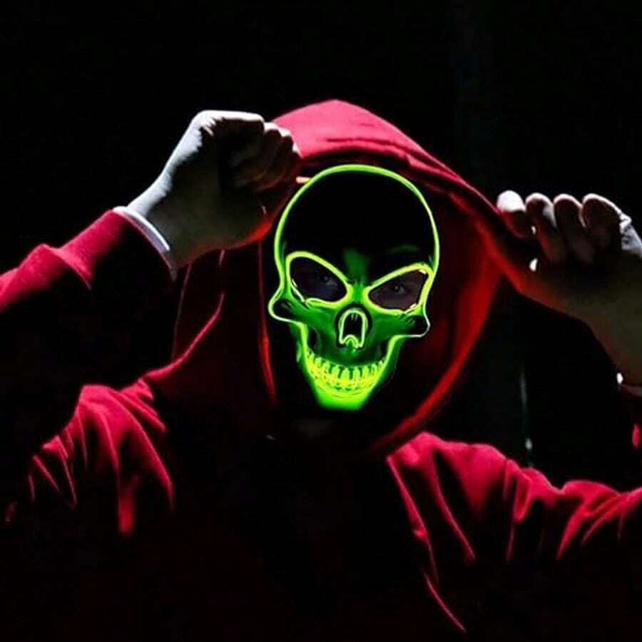 Party Masks - Green - View 1