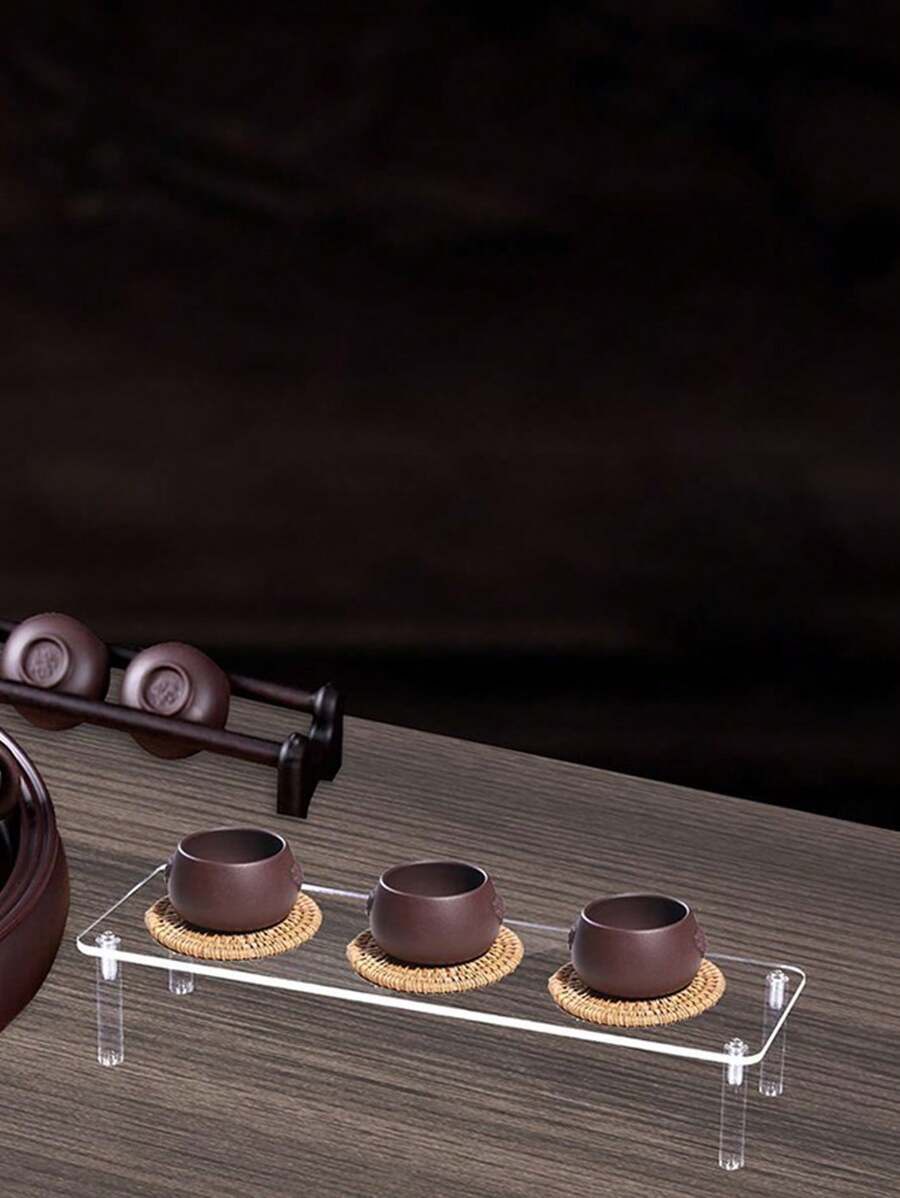 20/30 厘米亚克力展示架，透明展示架，适用于纸杯蛋糕、香水娃娃装饰和收纳展示架 - 1 tier - 查看 1