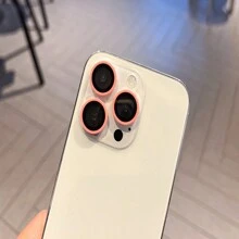 3入組彩色後置攝像頭鏡片保護玻璃，適用於iPhone 11 12 13、14、15 Pro Max - 黃色 - 查看 4