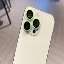 3入組彩色後置攝像頭鏡片保護玻璃，適用於iPhone 11 12 13、14、15 Pro Max - 黃色 - 查看 6