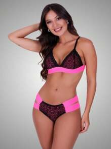 Women Bra & Panty Sets - Màu Hồng Tươi - Xem 1