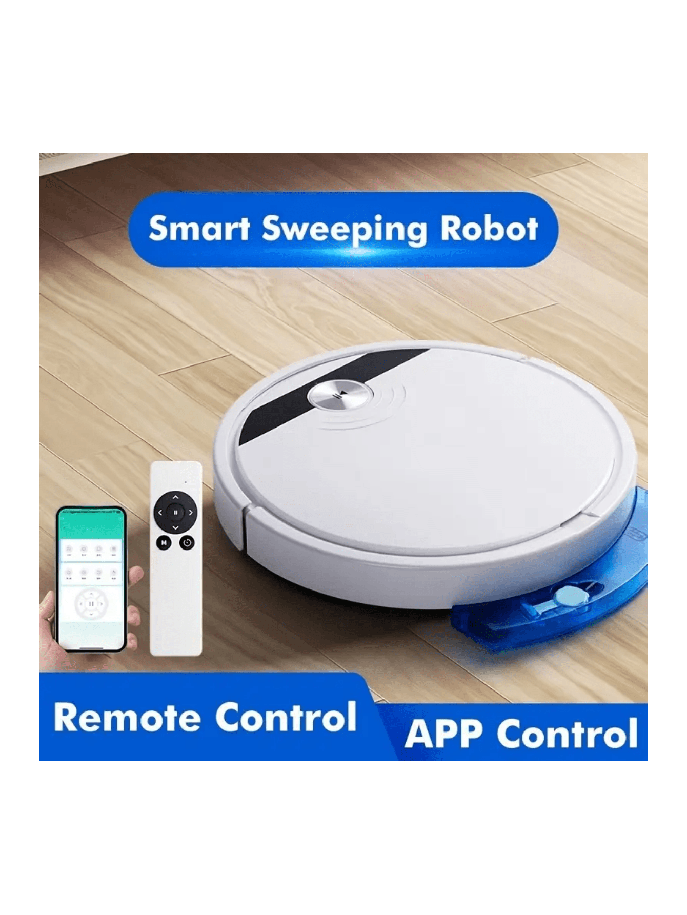 Smart Home Sweeping Robot, Wet & Dry High Suction Power Vacuum Cleaner