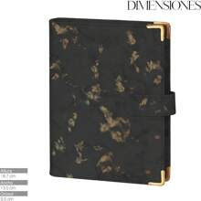 Shendy Vendy A6 Planner Folder Notebook Agenda Pocket Organizer - Black - View 4