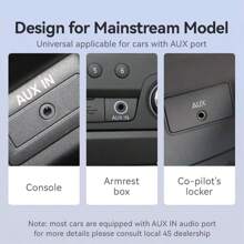 VENTION 3.5mm 公對公音頻線，鋁合金插頭與尼龍編織線身高保真車載音頻線