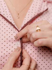 Women Pajama Sets - Pink - View 7