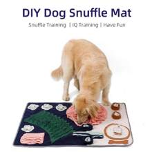 1pc Snuffle Mat For Dogs Interactive Feed Game With Non Slip Bottom Pad Dog Treats Feeding Mat Encourages Natural Foraging Skills