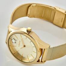 Real Times Women's Quartz Watches - Gold - View 2