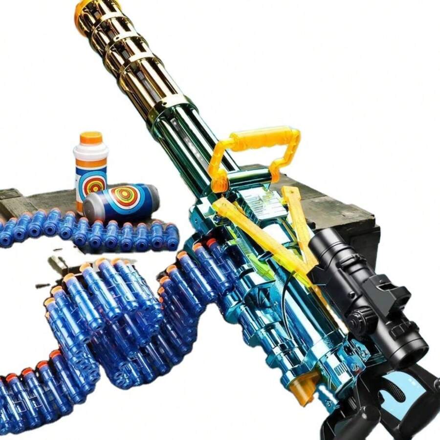 Gatling juguete con pistola de bala de agua SIN Tripie - Multicolor - Ver 1