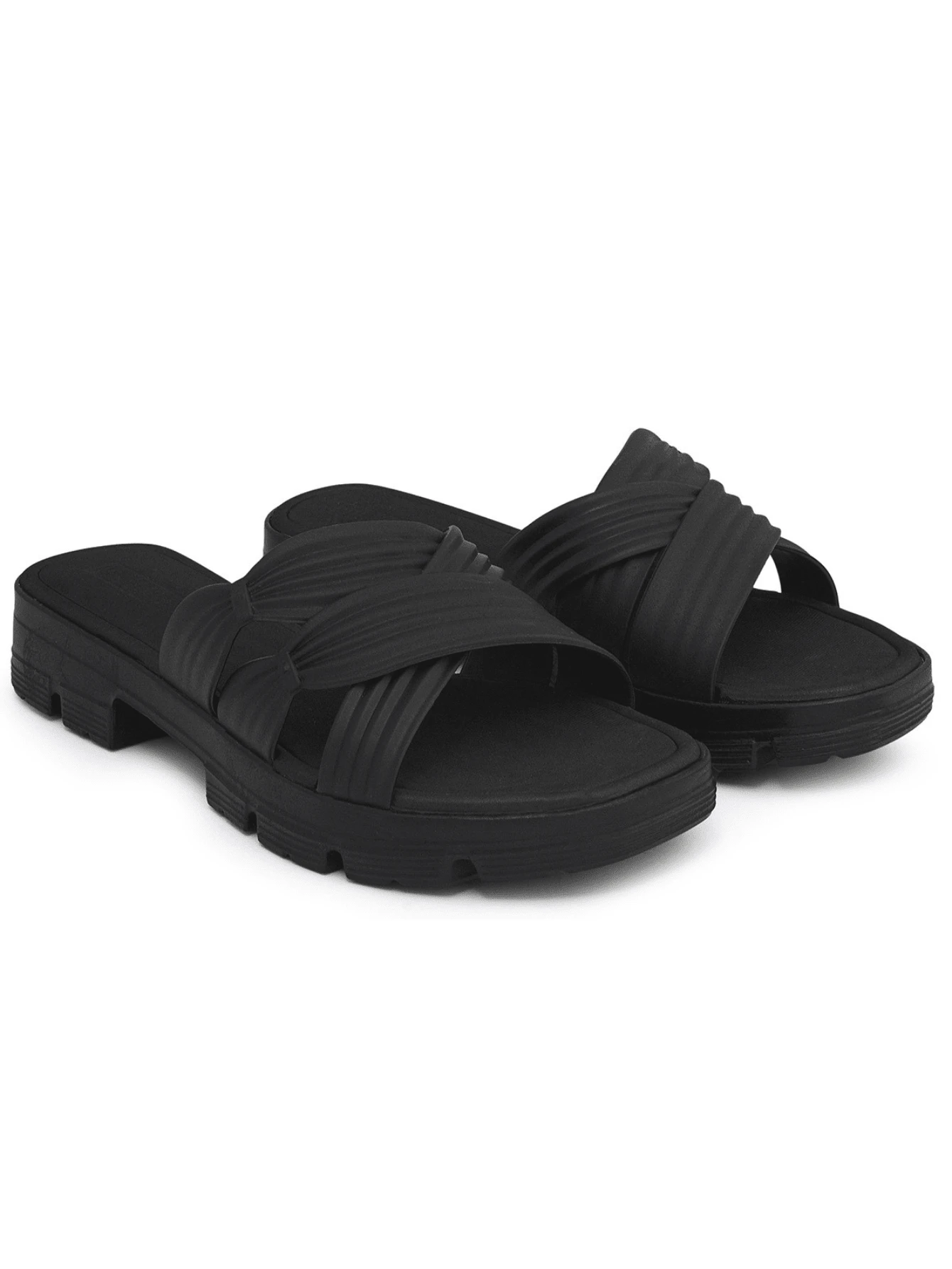 Women Clogs - 黑色 - 查看 1