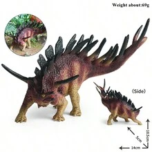 Dinosaur World Barbarian Jurassic Indominus Triceratops Action Figure Collection Of Toy Children Gifts - Burgundy - View 4