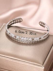 1pc Fashionable Women's Honeycomb Bangle