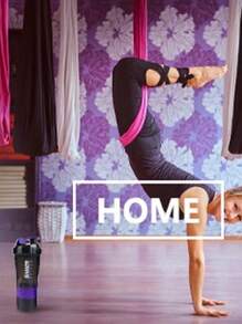 1pc 700ml Shake Cup For Protein Powder Mixing, Suitable For Fitness, Yoga, Travel, Indoor Climbing, Swimming, As A Gift - Purple - View 3