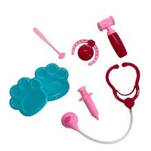 Maleta Kit Médico Infantil Brinquedo Faz de Conta Maleta com Rodinhas Happy Clinic Cyb000166 - Branco - Visão 3