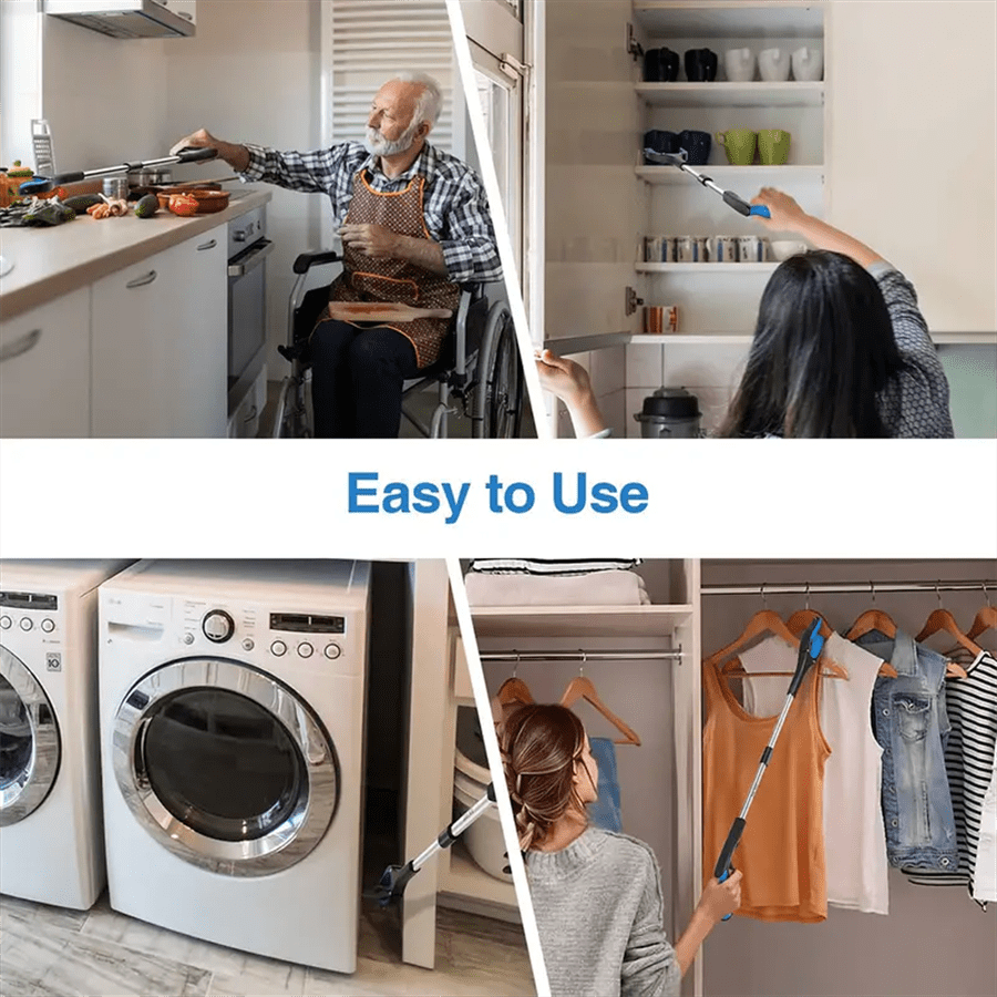 Reacher Grabber Tool, 32" Elderly Grabbers With Lightweight