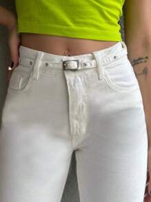 Women Jeans - trắng - Xem 4