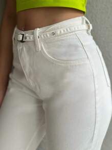 Women Jeans - trắng - Xem 3