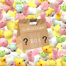 ¡diversión Aplastante! Juguetes De Mochi Squishy Al Azar Con Dibujos Animados, Mini Juguetes Para Aliviar El Estrés - Multicolor - Ver 3