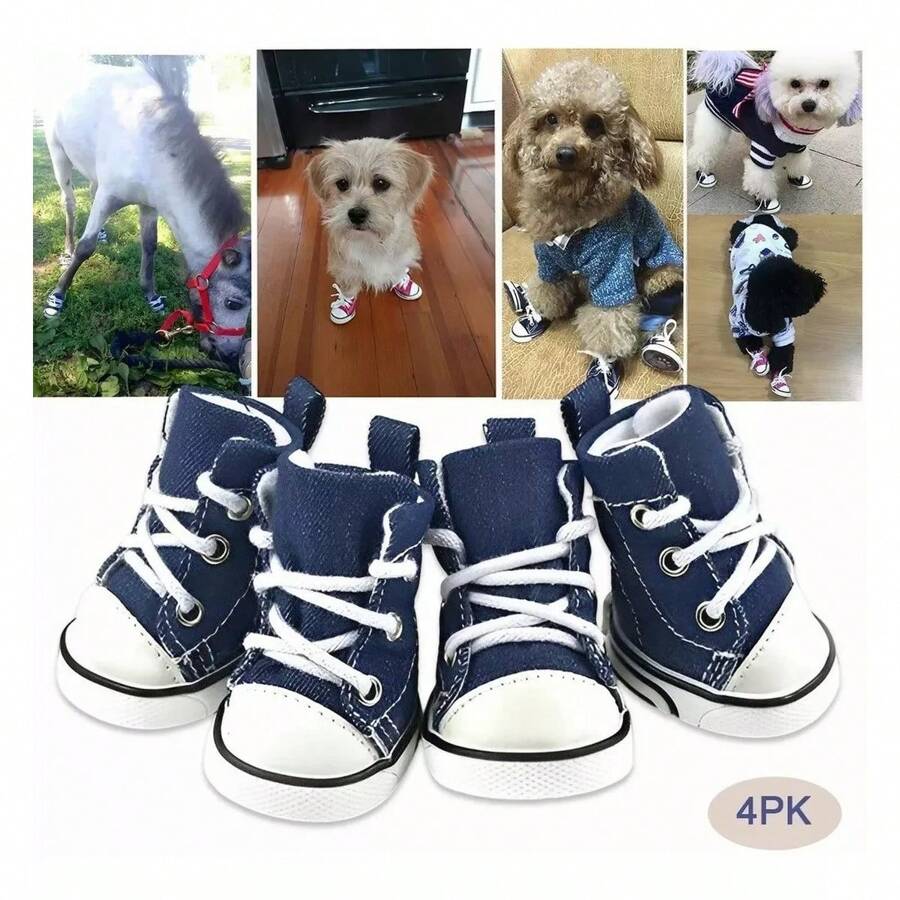 Zapatos Para Perros Anti Calor Transpirable Para Mascotas