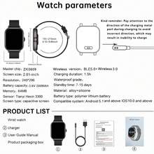 1pc Unisex Silicone Strap Smart Watch With Wireless Calling, Activity Tracking (Steps, Calories, Distance), Multiple Sports Modes, Alarm, Call & Message Notifications, Full-Touch 2.01" HD Display, Compatible With IOS And Android Smartphones, Great Gift - Pink - View 11