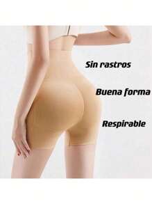 Levantamiento de glúteos, Pantalones por dentro, Culo grande de las señoras, Ampliación de caderas y glúteos, Entrenamiento de cintura alta recortado, Forma del cuerpo, Lencería de boda sexy, Levantamiento de cadera, Levantamiento de bragas, Fajas de bragas, Lencería de mejora de glúteos falsos para mujeres, Cintura alta de esponja, Control abdominal de una pieza, Hermosas caderas naturales, Acolchado ancho sin costuras con entrepierna falsa - Beis - Ver 1