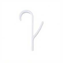 1pc Towel Hook Hanger For Radiator Hanging, Bathroom Towel Hook, Clothes Drying Rack, Bathroom Accessories Hanging Drying Rack For Clothes - White - View 3