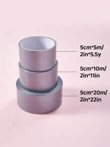 1Pc Window Weather Sealing Tape, Window Draft Isolation Sealing Film Tape No Residue Surface-Removes Cleanly - Grey - View 3