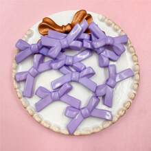 50入組20.4*34.2mm亞克力實色蝴蝶結珠子,diy珠寶配件 - 50顆/20.4*34.2mm - 查看 15