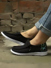 Women's Casual Sports Shoes, Comfortable And Lightweight, Suitable For Daily Wear, Flat Heel, Four Seasons Available, Multicolor Shoelace