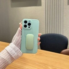 1pc TPU Liquid Silicone Phone Case For Both Men And Women, Compatible With Apple/Compatible With OPPO/Compatible With Samsung/Compatible With Huawei/Compatible With Xiaomi Phones,International Version, Not The Domestic Version - Green - View 4