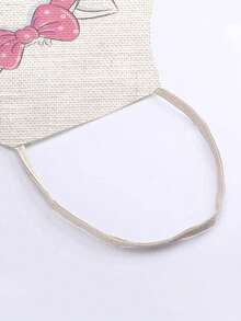 1件貓咪印花廚房花園圍裙,烘焙用品,烹飪圍裙 - 彩色 - 查看 4