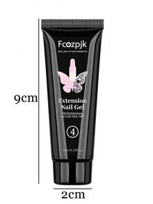 Poly Nail Gel,15ml亮粉紅色凝膠美甲延伸壓克力凝膠琉璃凝膠3d成形工具,時尚美甲設計長效且易於使用,適用於家用 Diy美甲用品 - 粉色 - 查看 5