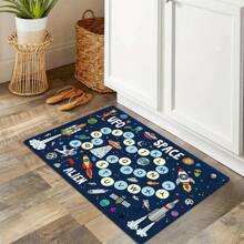 1 件地毯游戏垫，可爱设计汽车游戏垫，适用于玩具车和火车，防滑背衬地毯，适合游乐区，趣味床罩，卧室和游戏室的理想礼物