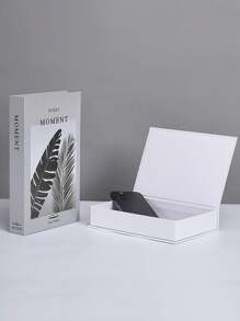 1pc Openable Faux Book Storage Box Creative Decorative Modern Minimalist Style Office Tv Cabinet Ornament - Multicolor - View 1