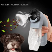 Cepillo Aspiradora Removedor De Pelo Para Mascotas Perros - Plateado - Ver 4