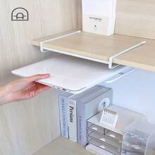 桌上電腦架學生宿舍多層收納架桌下衣櫃掛櫃整理架 - 白色 - 查看 1