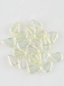 30 顆 8*11 毫米刻面水晶玻璃淚滴珠,帶有中孔,電鍍顏色,適合 Diy 珠寶製作,如項鍊、手鍊、耳環等。 - 8*11mm瓜子 - 查看 21