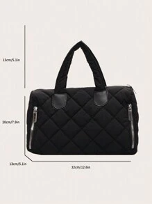 Damski Na co dzień, casual Pikowana Przenośny Poduszka Torba Ramię Torba typu Crossbody