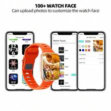 智能手錶,可以聽音樂,接聽電話和查看訊息 - 橘色 - 查看 5