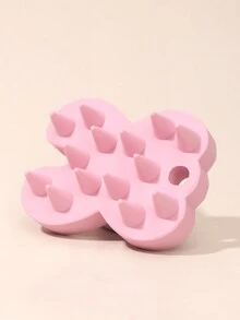 柔軟矽膠按摩洗髮刷,1入組手動頭部按摩器沐浴用頭皮按摩器,帶柔軟矽膠的頭皮按摩器洗髮刷,適用於濕/乾頭髮,二合一乾/濕頭皮按摩洗髮刷頭皮護理刷,適用於男性、女性和兒童,旅行用吹風機配件,spa濕髮刷,適用於女孩、女性和男性,梳子/梳子 - 粉色 - 查看 4