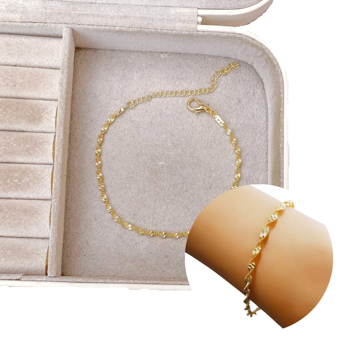 Chain Bracelets - Vàng - Xem 1