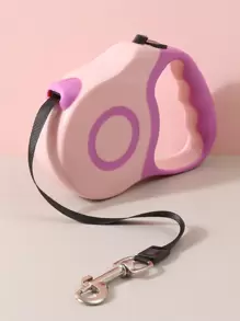 1pc Automatic Retractable Pet Leash, 3m/5m, Multiple Colors Available, Random Handle Color